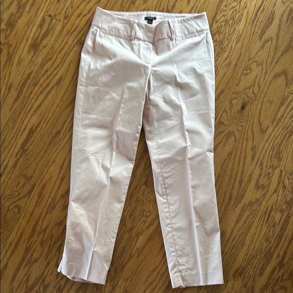 3/$30 😎 Ann Taylor Pink Cropped Pants